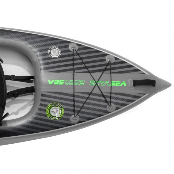 Extasea Ultimate Two 2er Kajak aufblasbar Hochdruck Kajak Full Drop-Stitch green hier im ExtaSea-Shop günstig online bestellen