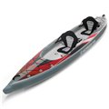 Extasea Ultimate Two 2er Kajak aufblasbar Hochdruck Kajak Full Drop-Stitch red