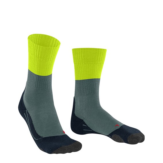 FALKE TK2 Herren Trekkingsocken Wandersocken steel grey hier im Falke-Shop günstig online bestellen