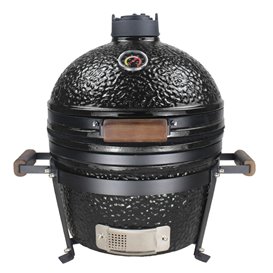 ARTS-Nature 16 Zoll Keramikgrill Kamado-Grill BBQ Smoker Elite schwarz hier im ARTS-Nature-Shop günstig online bestellen