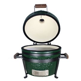 ARTS-Nature 16 Zoll Keramikgrill Kamado-Grill BBQ Smoker Elite grün hier im ARTS-Nature-Shop günstig online bestellen