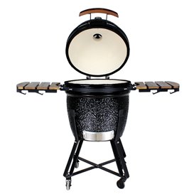 ARTS-Nature 21 Zoll Keramikgrill Kamado-Grill BBQ Smoker Elite schwarz hier im ARTS-Nature-Shop günstig online bestellen