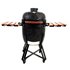 ARTS-Nature 21 Zoll Keramikgrill Kamado-Grill BBQ Smoker Elite schwarz