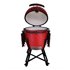 ARTS-Nature 21 Zoll Keramikgrill Kamado-Grill BBQ Smoker Elite rot hier im ARTS-Nature-Shop günstig online bestellen