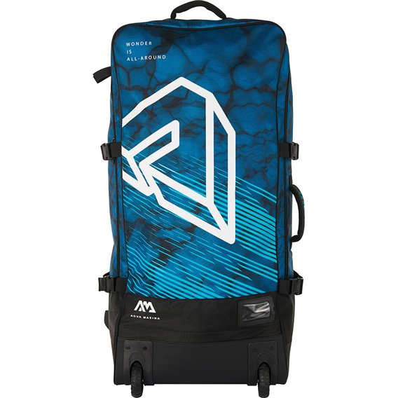 Aqua Marina Premium Wheel Backpack 90 Liter Transporttasche Rucksack blueberry hier im Aqua Marina-Shop günstig online bestellen