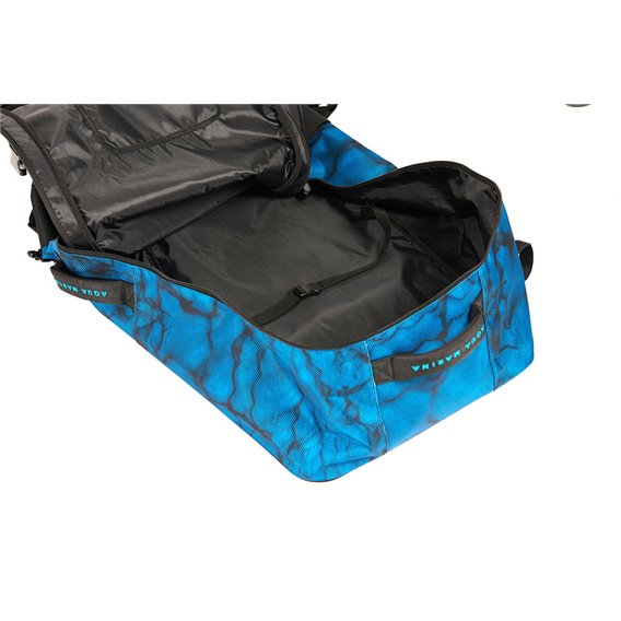 Aqua Marina Premium Wheel Backpack 90 Liter Transporttasche Rucksack blueberry hier im Aqua Marina-Shop günstig online bestellen