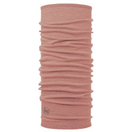 Buff Merino Midweight Multifunktionstuch Schal Kopftuch melange rosewood