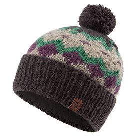 Sherpa Manaslu Hat Strickmütze Bommel Mütze kharani grey hier im Sherpa-Shop günstig online bestellen