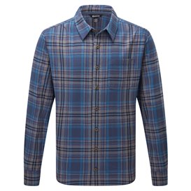 Sherpa Rudra Shirt Herren Langarmhemd Freizeithemd neelo blue plaid hier im Sherpa-Shop günstig online bestellen