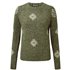 Sherpa Vindo Crew Damen Strickpullover evergreen