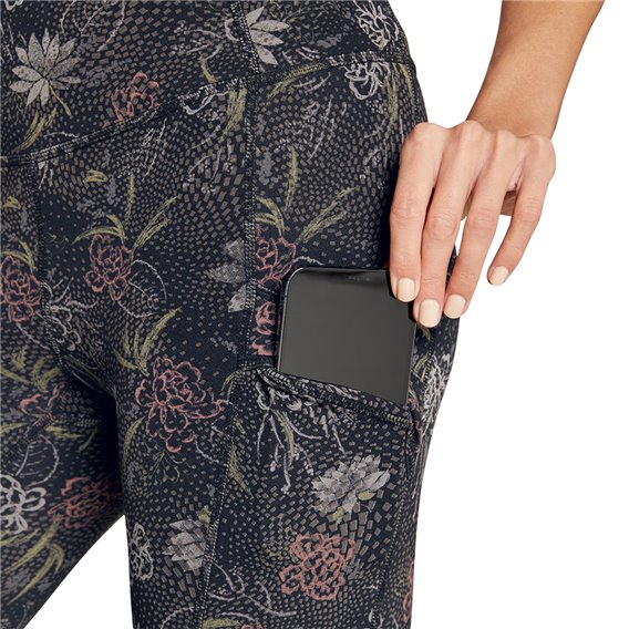 Sherpa Nisha Tight Damen Leggins Sport & Trekking Tight black floral hier im Sherpa-Shop günstig online bestellen
