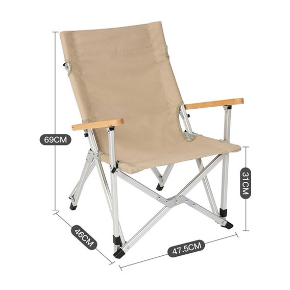ARTS-Nature Campingstuhl Kinder Faltstuhl Regiestuhl klein khaki hier im ARTS-Nature-Shop günstig online bestellen