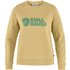 Fjällräven Logo Sweater Damen Pullover mais yellow hier im Fjällräven-Shop günstig online bestellen