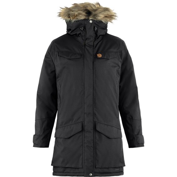 Fjällräven Nuuk Parka Damen Winterjacke Parka Wintermantel black hier im Fjällräven-Shop günstig online bestellen