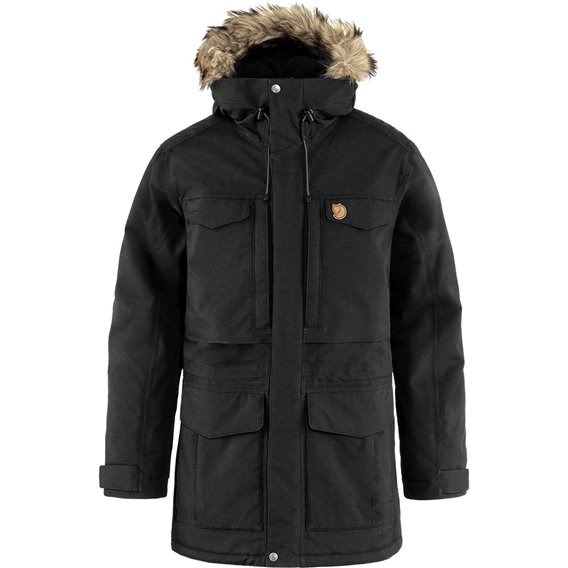 Fjällräven Nuuk Parka Herren Winterjacke Parka Wintermantel black hier im Fjällräven-Shop günstig online bestellen