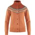 Fjällräven Övik Knit Cardigan Damen Wolljacke Strickjacke desert brown