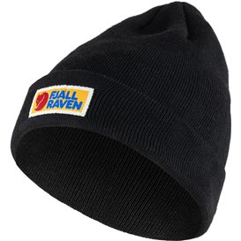 Fjällräven Vardag Classic Beanie Mütze Strickmütze black