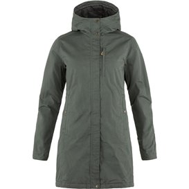 Fjällräven Kiruna Padded Parka Damen Winterjacke Parka Wintermantel basalt hier im Fjällräven-Shop günstig online bestellen