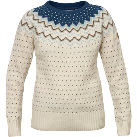Fjällräven Övik Knit Sweater Damen Pullover Strickpullover glacier green