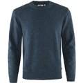 Fjällräven Övik Round-Neck Sweater Herren Pullover Strickpullover navy