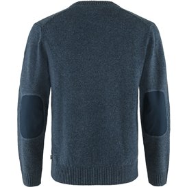 Fjällräven Övik Round-Neck Sweater Herren Pullover Strickpullover navy hier im Fjällräven-Shop günstig online bestellen