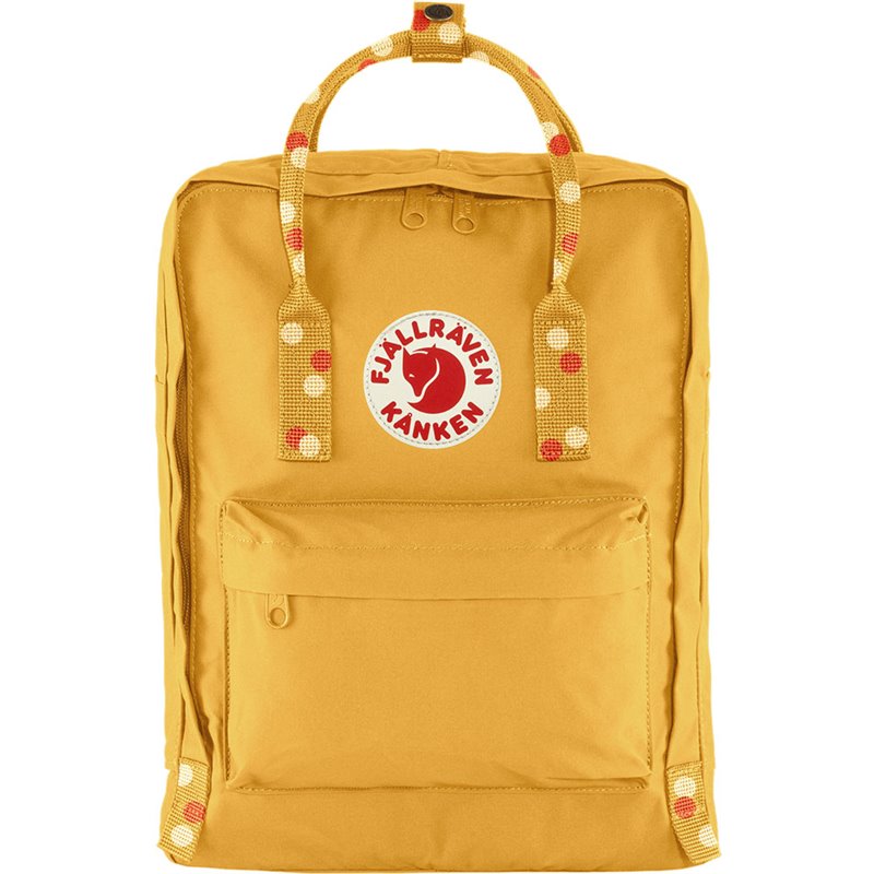Fjällräven Kanken Freizeitrucksack Daypack ochre-confetti pattern hier im Fjällräven-Shop günstig online bestellen