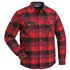 Pinewood Canada Classic 2.0 Hemd Herren Langarmhemd Freizeithemd red-black hier im Pinewood-Shop günstig online bestellen