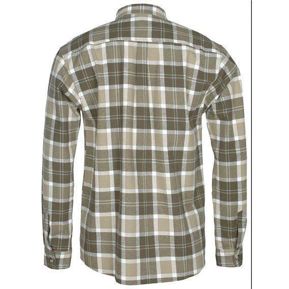 Pinewood Härjedalen Hemd Herren Flannellhemd Langarmhemd dark mole brown hier im Pinewood-Shop günstig online bestellen