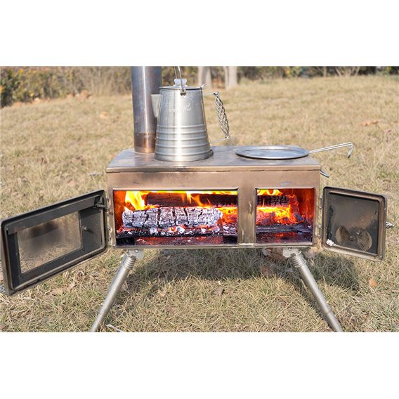 Winnerwell Woodlander Pizza Oven Campingofen Pizzaofen Holzofen hier im Winnerwell-Shop günstig online bestellen