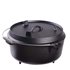 ARTS-Nature Dutch Oven 25cm BBQ Gusseiserner Feuertopf mit Füßen und Deckelheber hier im ARTS-Nature-Shop günstig online bestell