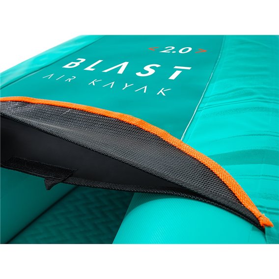 Aquatone Blast 12.0 aufblasbares 2 Personen Kajak Set Luftboot