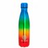 ARTS-Nature Edelstahl Trinkflasche Premium Thermobecher 500ml doppelwandig rainbow