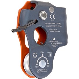 Climbing Technology Cric Multifunktionsklemme mit Umlenkrolle orange-anthrazit hier im Climbing Technology-Shop günstig online b