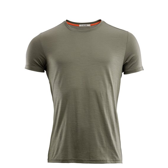 Aclima Lightwool T-Shirt Round Neck Herren Kurzarm Shirt Unterwäsche Merino ranger green hier im Aclima-Shop günstig online best
