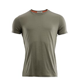 Aclima Lightwool T-Shirt Round Neck Herren Kurzarm Shirt Unterwäsche Merino ranger green