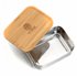 ARTS-Nature Vesper Brotdose mit Bambus Holzdeckel Schneidbrett 1200ml hier im ARTS-Nature-Shop günstig online bestellen
