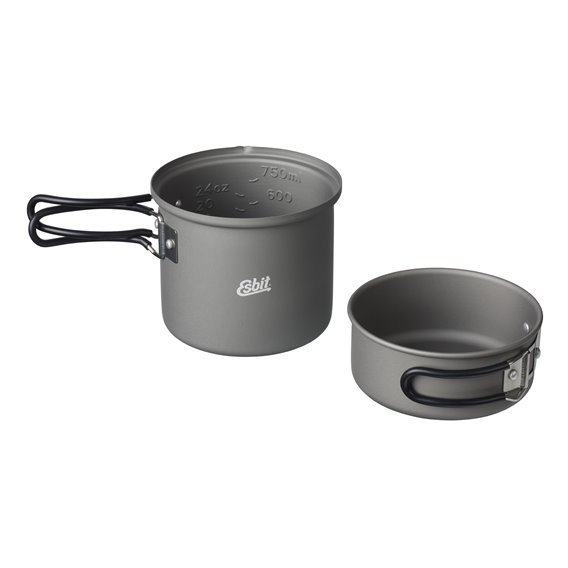 Esbit Aluminium Topf 1000ml Kochtopf 2-teiliger Campingtopf hier im Esbit-Shop günstig online bestellen