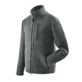 Mufflon Klaas Herren Merino Wolljacke fels