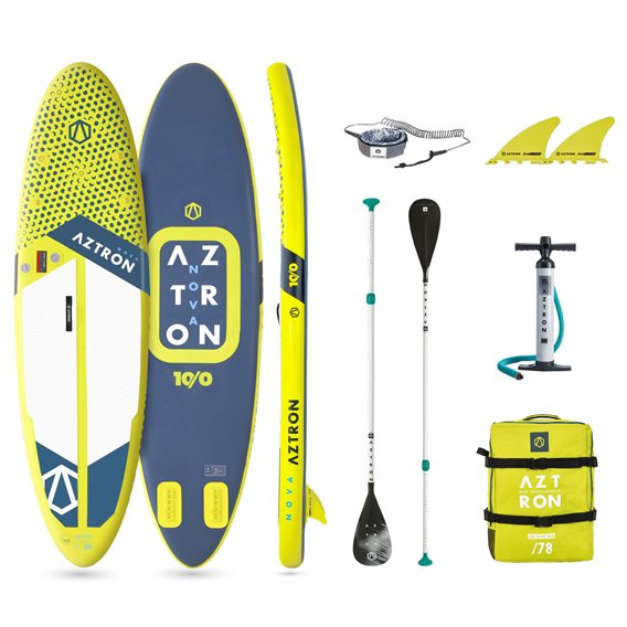 Aztron Nova 2.0 Compact 10.0 aufblasbares Stand up Paddle Board SUP Set