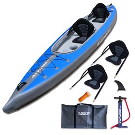 Kayaker AirTrek Pro 440 B-WARE 2er Drop Stitch Kajak Hochdruck Kajak hier im Kayaker-Shop günstig online bestellen