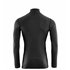 Aclima Warmwool Mock Neck Zip Herren Longsleeve marengo-jet black hier im Aclima-Shop günstig online bestellen