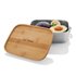 Tatonka Lunch Box I Bamboo 1000ml Edelstahl Brotdose Foodcontainer
