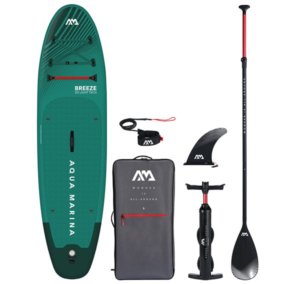 Aqua Marina Breeze 9.1 SUP komplett Set ausblasbares Stand up Paddle Board hier im Aqua Marina-Shop günstig online bestellen
