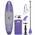 Aqua Marina Coral 10.2 SUP komplett Set ausblasbares Stand up Paddle Board night-fade
