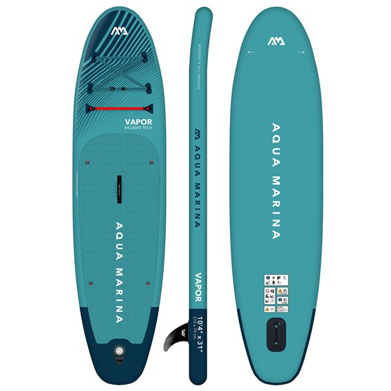 Aqua Marina Vapor 10.4 aufblasbares SUP komplett Set Stand up Paddle Board hier im Aqua Marina-Shop günstig online bestellen
