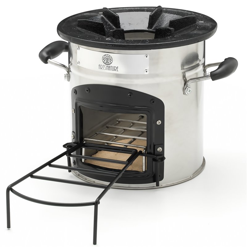 ARTS-Nature Raketenofen S26 Woody Holzofen für Grill oder Dutch Oven hier im ARTS-Nature-Shop günstig online bestellen ARTS-Nature Raketenofen S26 Woody Holzofen für Grill oder Dutch Oven hier im ARTS-Nature-Shop günstig online bestellen