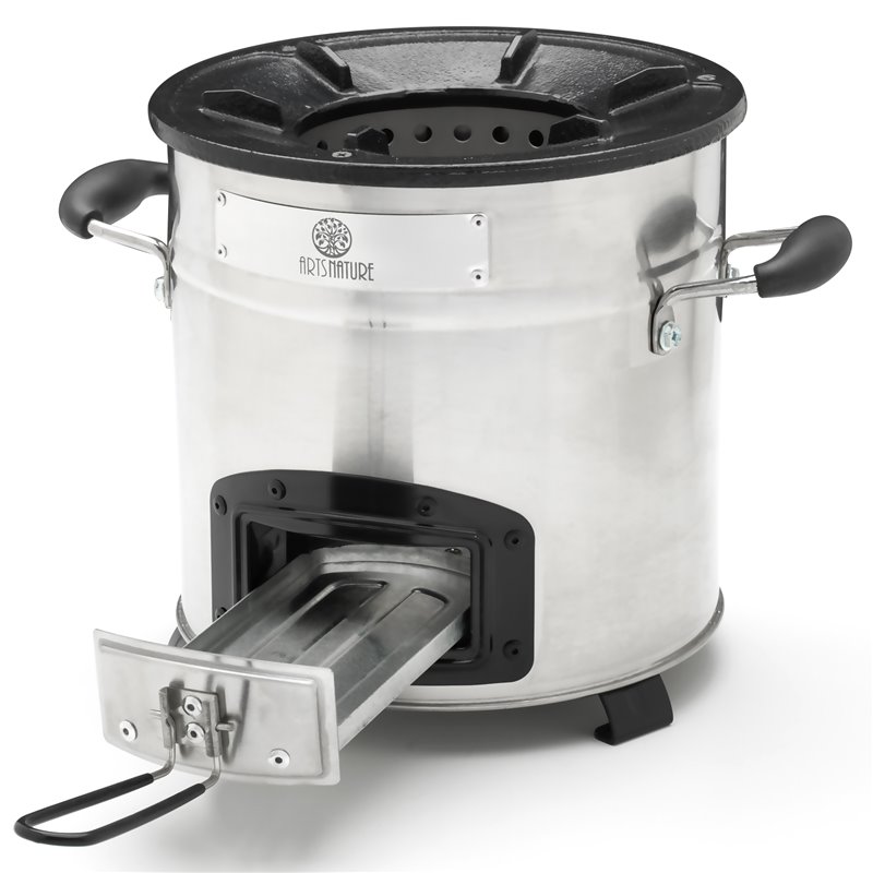 ARTS-Nature Raketenofen C26 Max großer Holzkohleofen für Dutch Oven oder Grill hier im ARTS-Nature-Shop günstig online bestellen