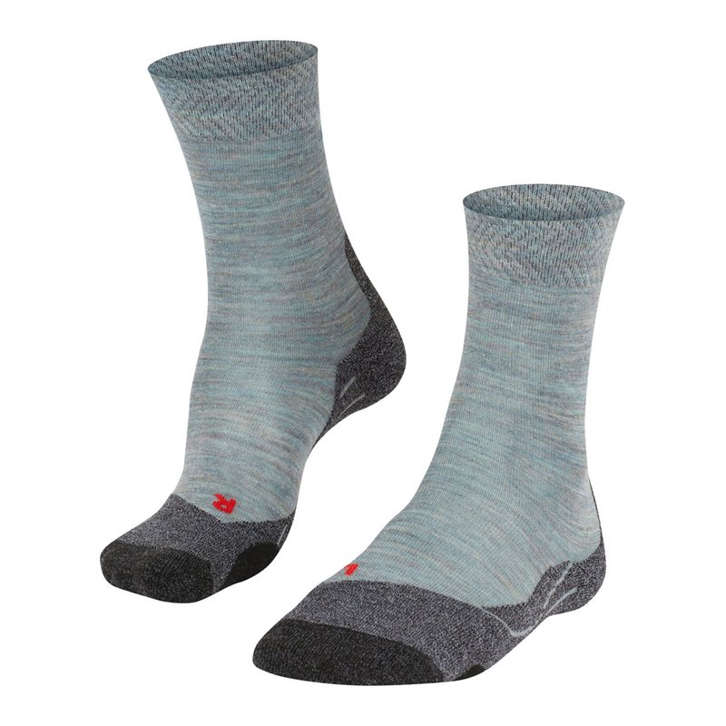 FALKE TK2 Melange Damen Trekkingsocken Wandersocken smoke blue hier im Falke-Shop günstig online bestellen FALKE TK2 Melange Damen Trekkingsocken Wandersocken smoke blue hier im Falke-Shop günstig online bestellen