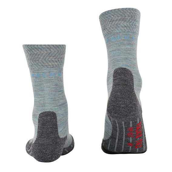 FALKE TK2 Melange Damen Trekkingsocken Wandersocken smoke blue hier im Falke-Shop günstig online bestellen