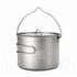 ARTS-Nature Titanium Pot ultra leichter Campingtopf 1600ml mit Henkel